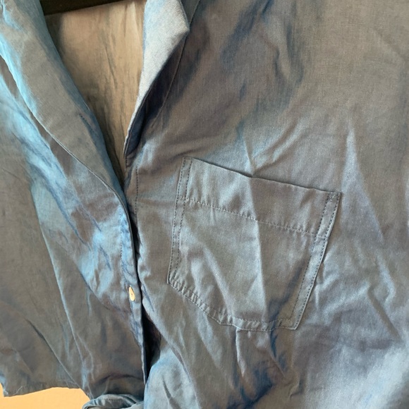 ❌SOLD❌button up with tie - Picture 2 of 4